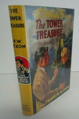 Hardy Boys 1 The Tower Treasure By Franklin W.  Dixon,  In Dj