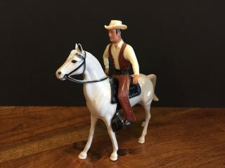 Vintage 1950s Hartland Mini Gil Favor Rawhide Western Figure Toy