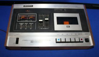 Sony Stereo Cassette - Corder Tc - 131sd Dolby System & Ferrite Head