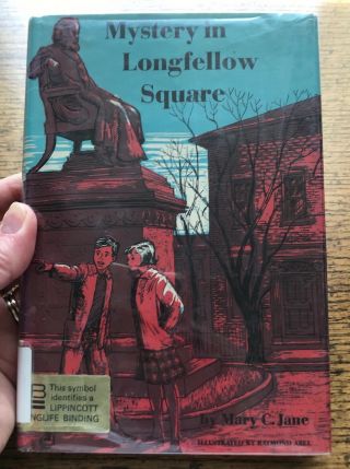 Mystery In Longfellow Square Mary C Jane Hb 1964 Young Adult Mystery