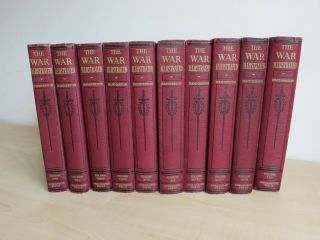 Set Of The War Illustrated,  Vols 1 - 10,  Ed John Hammerton,  Amalgamated Press.