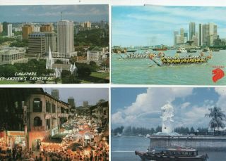 30 Postcards: Singapore Vintage & Modern
