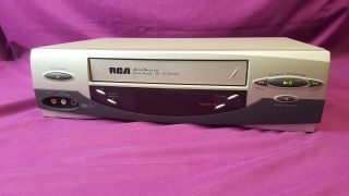 Rca Vr637hf Accusearch 4 Head Hi - Fi Stereo Video Cassette Recorder Vcr