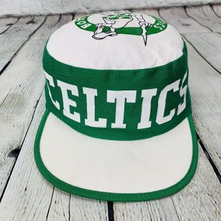 Vintage Boston Celtics Twins Painters Hat Cap 80’s Retro