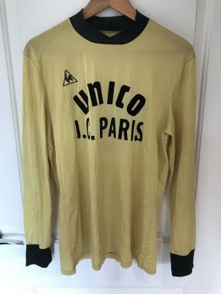 Vintage Le Coq Sportif Football Shirt France Paris Size Medium