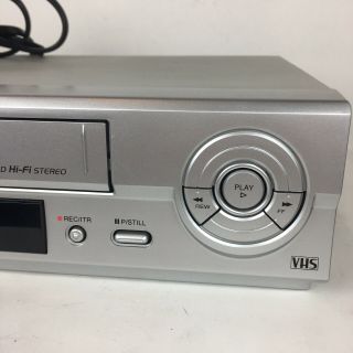 Zenith VCS442 VHS VCR - 4 Head Hi - FI Stereo Video Cassete Recorder & Player 3