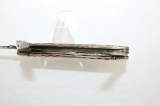Vintage PURINA Kutmaster 3 Blade Pocket Knife - Open Length 6 