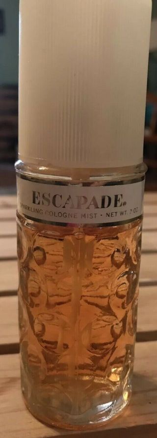 Vintage Escapade Sparkling Cologne Mist 2 Oz Bottle,  Nos