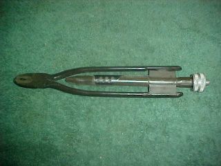 Milbar Safety Wire Twisting Vintage Unusual Pliers Tool Marked " Made In Usa "