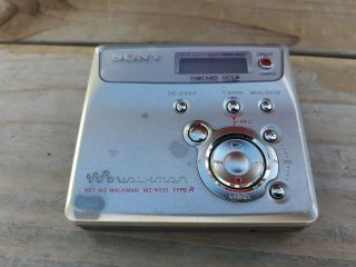 Vintage Sony Walkman Mini Disc Player & Recorder MZ - N505 Type - R 8