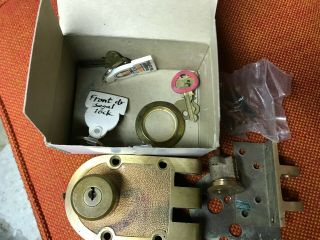Vintage Segal 667 Double Cylinder Dead Lock
