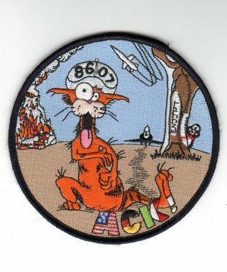 Vintage German Air Force Patch Usaf Training Class 86 - 07