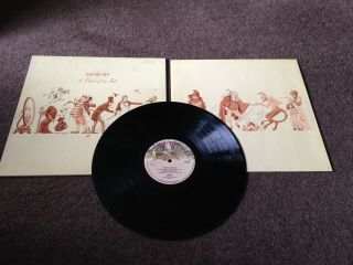 Genesis Trick Of The Tail First Issue Texture Gatefold Sleeve Vintage Vinyl