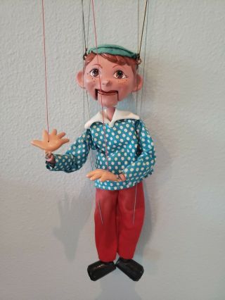 Vintage Pelham Puppet Sm Boy String Marionette