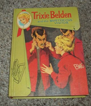 Trixie Belden And The Mysterious Visitor 4 1954 Hardcover Cameo Julie Campbell
