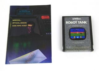 Robot Tank (activision) (atari 2600,  1983) Vintage Video Game