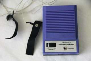 Vintage Micronta Biofeedback Monitor Lie Detector Stress Test Radio Shack
