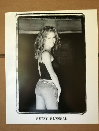 Betsy Russell 8 Vintage Headshot Photo With Credits,  Training
