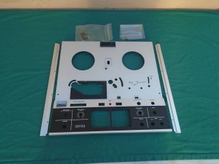 For Akai Gx - 220d Reel To Reel,  Face Plate Top And Bottom.