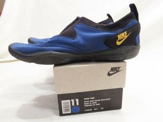 Vintage Nike Aqua Turf Beach Water Shoes,  Sz 11,  Very Good W/box