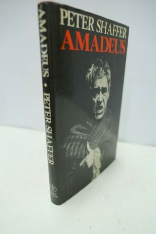 Book - Signed,  1st Edition,  Amadeus By Peter Shaffer 1980,  Dust Jacket,  Drama