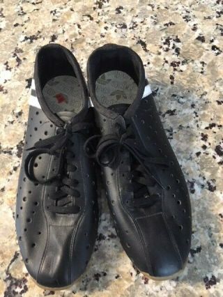 Mens Vintage Adidas Cycling Shoes Usa 9.  50 Erocia