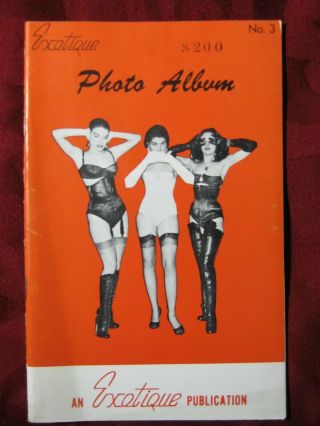 Exotique Photo Album No.  3,  Tana Louise,  Bettie Page,  Corsets,  Boots,  Fetish