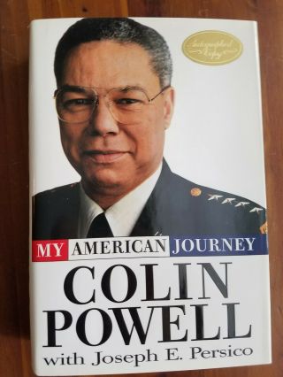 My American Journey General Colin Powell 1st Edition Signed Autographed