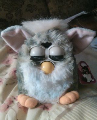 Vintage Furby Tiger Electronics 1998 Model 70 - 800 With Tag Furby.
