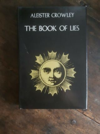 The Book Of Lies By Aleister Crowley,  Hardback,  1970