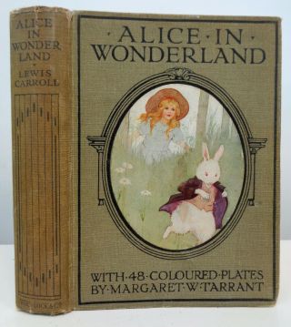 C.  1920 Lewis Carroll Alices Adventures In Wonderland 48 Colour Plates M.  Tarrant