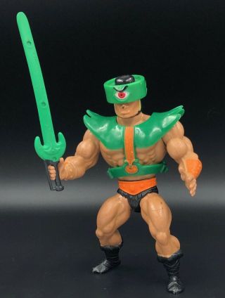 He - Man Masters Of The Universe Vintage 1983 Tri - Klops Complete Mattel Mexico