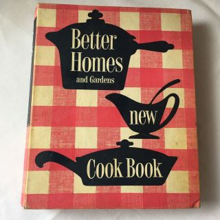Vintage 1953 1st - 8th Better Homes & Garden Cookbook Cook Book Binder