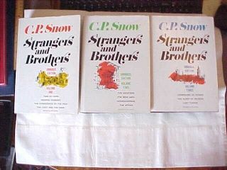 Strangers And Brothers Volume 1 - 3,  Omnibus Edition By C.  P.  Snow