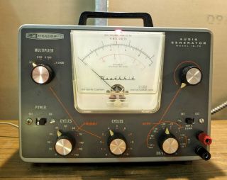 Heathkit Audio Generator Model 1g - 72