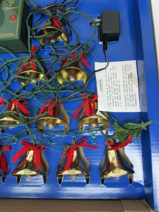 Vintage Mr.  Christmas Bells Of Christmas 10 Musical Bells With 15 Songs 1991 3