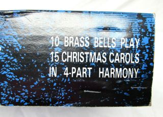 Vintage Mr.  Christmas Bells Of Christmas 10 Musical Bells With 15 Songs 1991 7