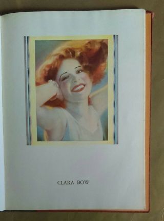 1930 Paramount Pep Promo Book Clara Bow Gary Cooper William Powell Harold Lloyd