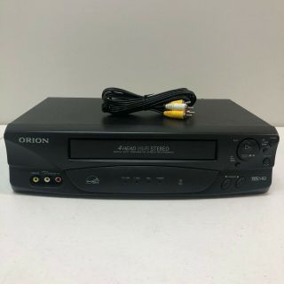 Orion Vr5006 Stereo Vhs Vcr Player Recorder No Remote And