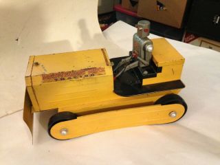 Vintage 50’s Saunders Marvelous Mike Tractor Battery Operated Toy