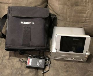 Audiovox Vbp2000 5 " Lcd Vcr Portable Car Video Player For Repair Or Parts