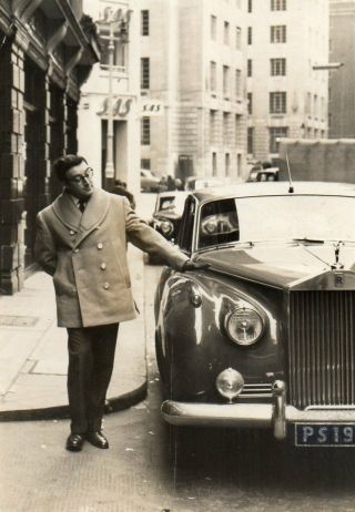 Peter Sellers World - Exclusive 61 - Year - Old 4x3 " Dated Vintage Photo 1958