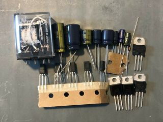 Marantz 2275 Power Supply Rebuild Recap Kit Capacitors Transistors Diodes Relay