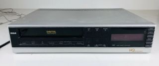Vintage Rca Model Vmt400 Vcr Vhs Hq Video Cassette Recorder