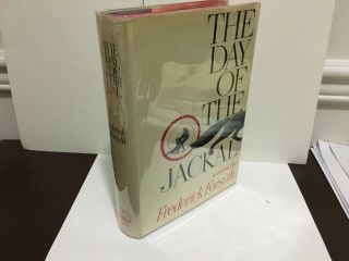 The Day Of The Jackal,  Frederick Forsyth,  1971,  1st Print,  Not Price Clip,  Like