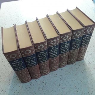 Decline And Fall Of The Roman Empire 1974 Ams Press 7 Volume Hardcover Set