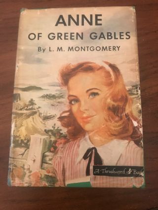 Anne Of Green Gables By L.  M.  Montgomery 1935 Hc With Dj