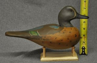 East Coast style Blue - Wing Teal drake duck decoy paint WMW 3