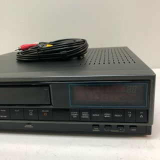 ZENITH VRE200 VCR VHS Player/Recorder and NO Remote 3