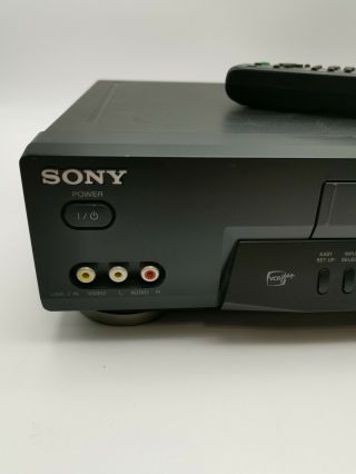 Sony VCR SLV - N71 Hi - Fi Stereo VHS Player with Remote 2